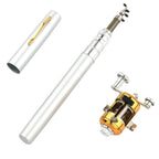 Portable Telescopic Pocket Fishing Rod Kit Ice Sea Rod