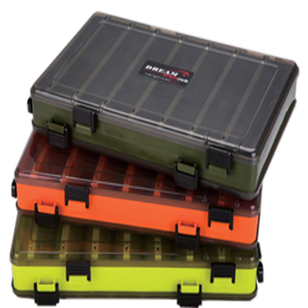 Double Layer Double Sided Fishing Tackle Box