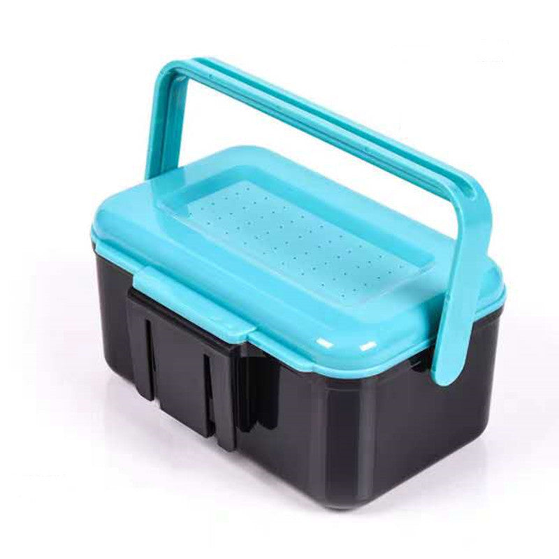 Dual Purpose Bait Box With Handle