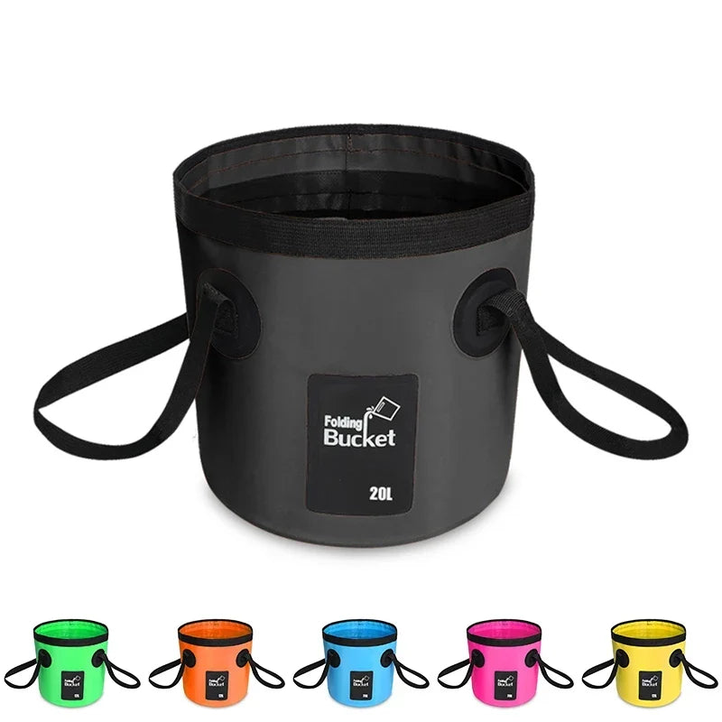 Portable Folding Fishing Bucket Waterproof Travel Bag