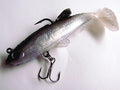 Black White Sea Bass Killer Soft Fishing Lure