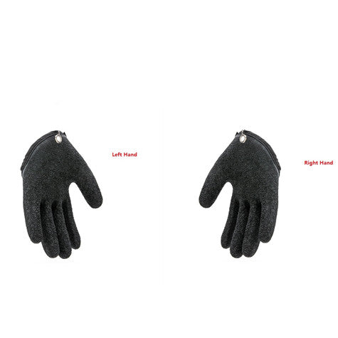 Anti Slip Fishing Gloves Puncture Resistant Latex