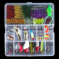 Freshwater Soft Bait Fishing Lure Set Minnow VIB Sequins