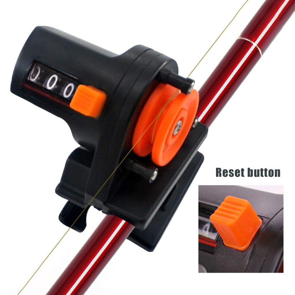 Portable Fishing Line Counter 0–999m Depth Gauge Tool