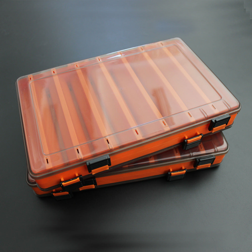 Double Layer Double Sided Fishing Tackle Box