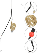 Fishing Lure Cage Bait Trap - Lightweight 4-Piece Feeder for Carp Fishing Tackle | 30g