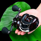 Baitcasting Reel 18+1BB High Speed Dual Braking System – 20LB Max Drag, Stainless Steel, Ergonomic Grip, Left & Right Hand, Saltwater & Freshwater Bass Carp Fishing Reel