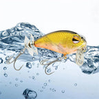 Top Water Fishing Lure，Equipped with Metal Bubble Baffle and Tail Propeller.Fishing Bait Suitable for Both Saltwater and Freshwater. (Green)