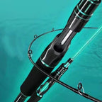 Lure Fishing Rod 180 Cm-6 Ft Carbon Fiber Casting Spinning Rod 2 Section Pole Bass