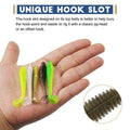Swimbaits Paddle 50PCS, 2.55 Inchs Paddle Tail, Soft Lure for Trout Crappie Bass, Durable Plastic Bait Swimmer for Saltwater/Freshwater, Fishing Lover's Gift
