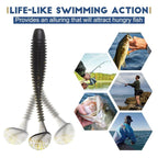 Swimbaits Paddle 50PCS, 2.55 Inchs Paddle Tail, Soft Lure for Trout Crappie Bass, Durable Plastic Bait Swimmer for Saltwater/Freshwater, Fishing Lover's Gift
