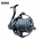 Heavy Duty Saltwater Spinning Reel 8000 10000 14000 Deep Sea Fishing Reel Metal Body High Line Capacity Ambidextrous Large Fish Ocean Surf Reel