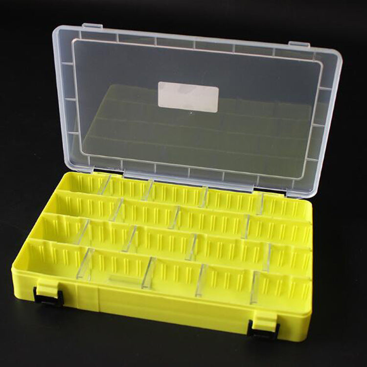 Double Layer Double Sided Fishing Tackle Box