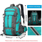 50L Fishing Hiking Backpack Large Capacity Travel Bag