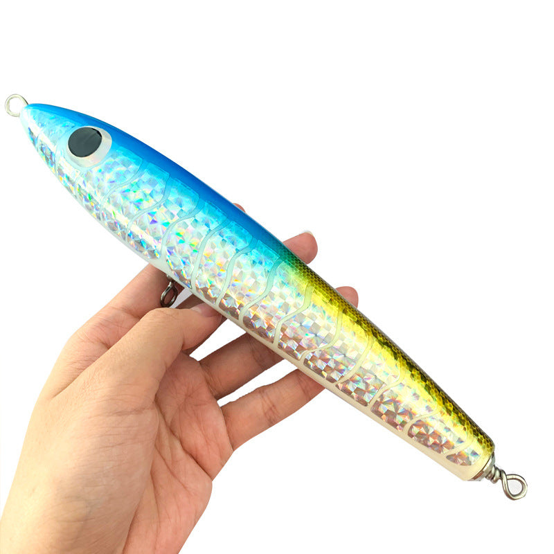 Handmade Wooden Pencil Fishing Lure 80–90g