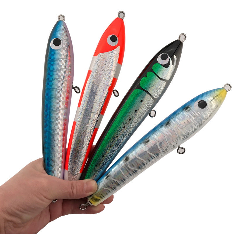 Handmade Wooden Pencil Fishing Lure 80–90g