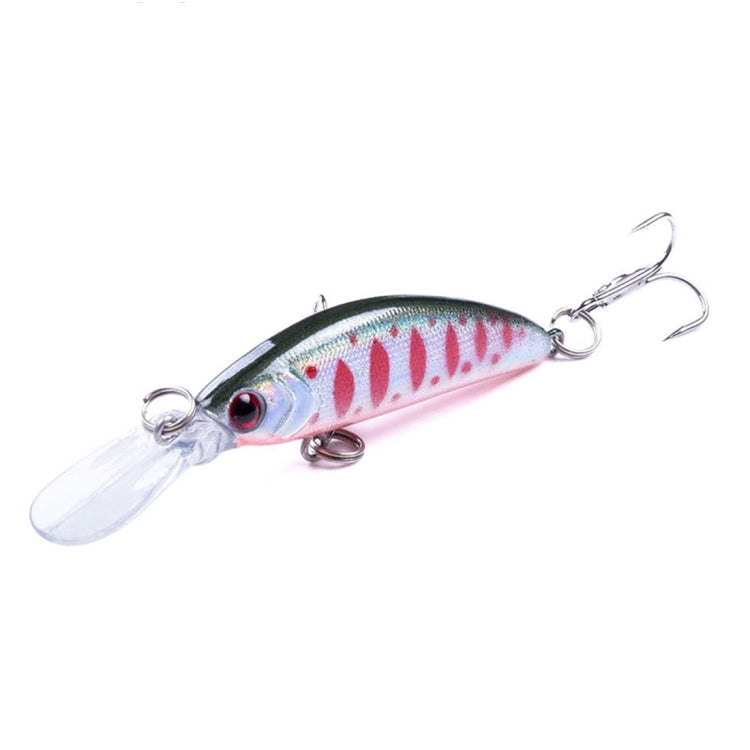 HENGJIA Long Throw Bionic Cocked Mouth Fake Bait Fishing Three-jaw Treble Hooks, 10 PCS 1, 10 PCS 2, 10 PCS 3, 10 PCS 4, 10 PCS 5, 10 PCS 6