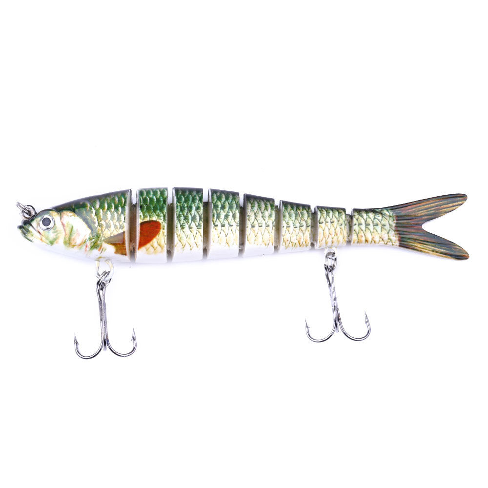 Classic Multi‑Joint Hard Fishing Lure, 27g Bionic Segmented Swimbait, Plastic Artificial Hard Bait Fishing Tackle Set