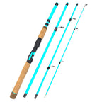 1.8M 4‑Piece Portable Travel Lure Rod, Surf Casting Fishing Rod for Outdoor Freshwater Saltwater