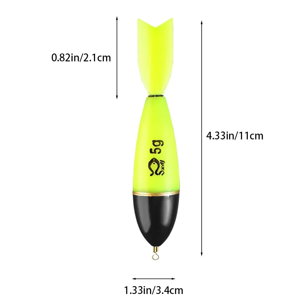1- Fishing Floats Luminous Night Float Accessories Light Stick Sea