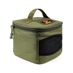 2026 Durable Oxford Fabric Reel Bag Universal Portable Green Tackle