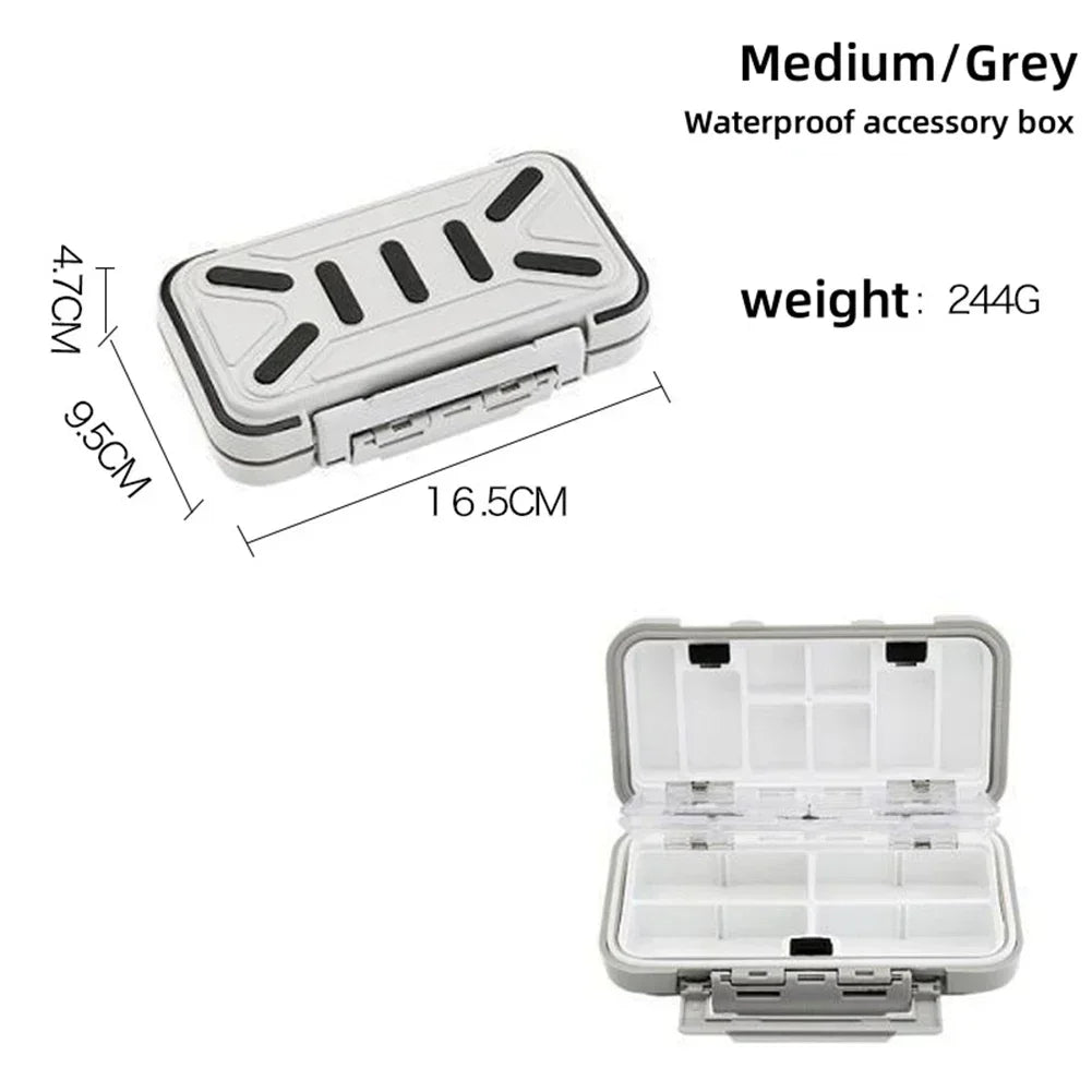Waterproof Fishing Tackle Organizer Box | Lures Hooks Beads