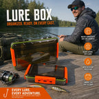 Fishing Tackle Boxes Thickened Waterproof Lure Hook Container Fish