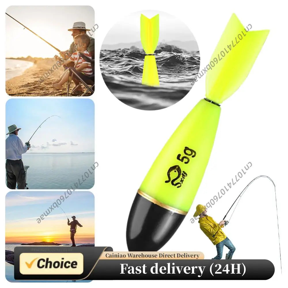 1- Fishing Floats Luminous Night Float Accessories Light Stick Sea