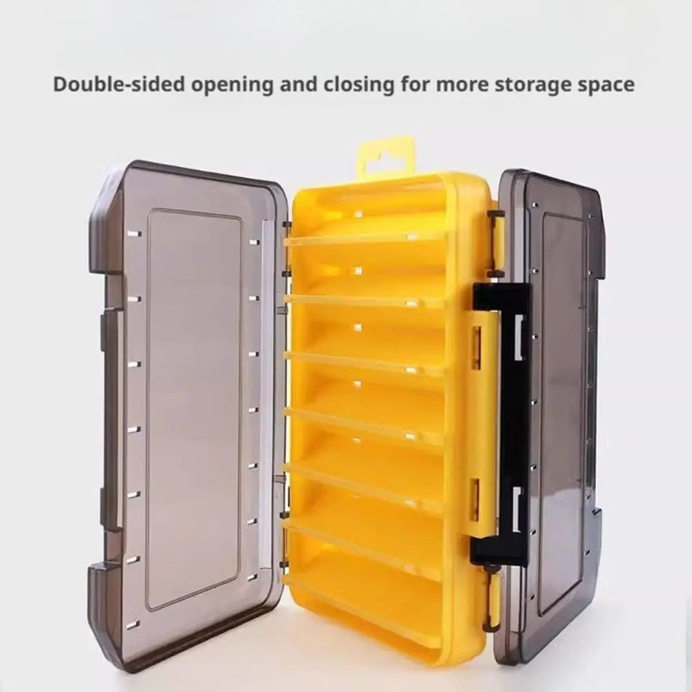 Double-Sided Fishing Tackle Box – Lure & Hook Organizer