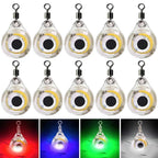 Fishing Lure Light Mini Eye Shape Underwater Night Battery Powered