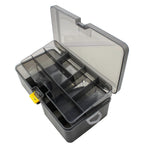 Double Layer Fishing Box Waterproof Plastic Lure Adjustable Dividers