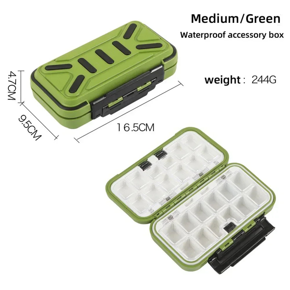 Waterproof Fishing Tackle Organizer Box | Lures Hooks Beads