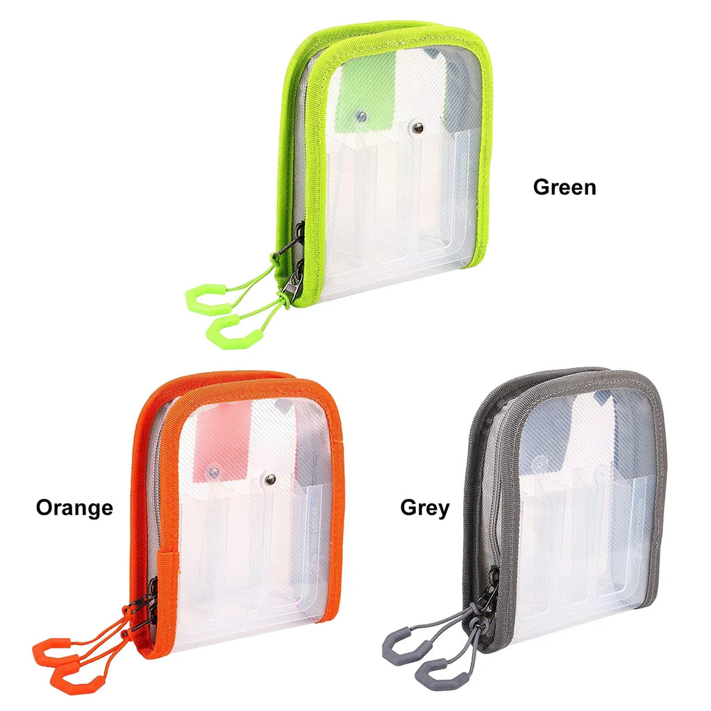 Lure Fishing Gear Storage Bag 6 Grid Portable Squid Jig Hook Case