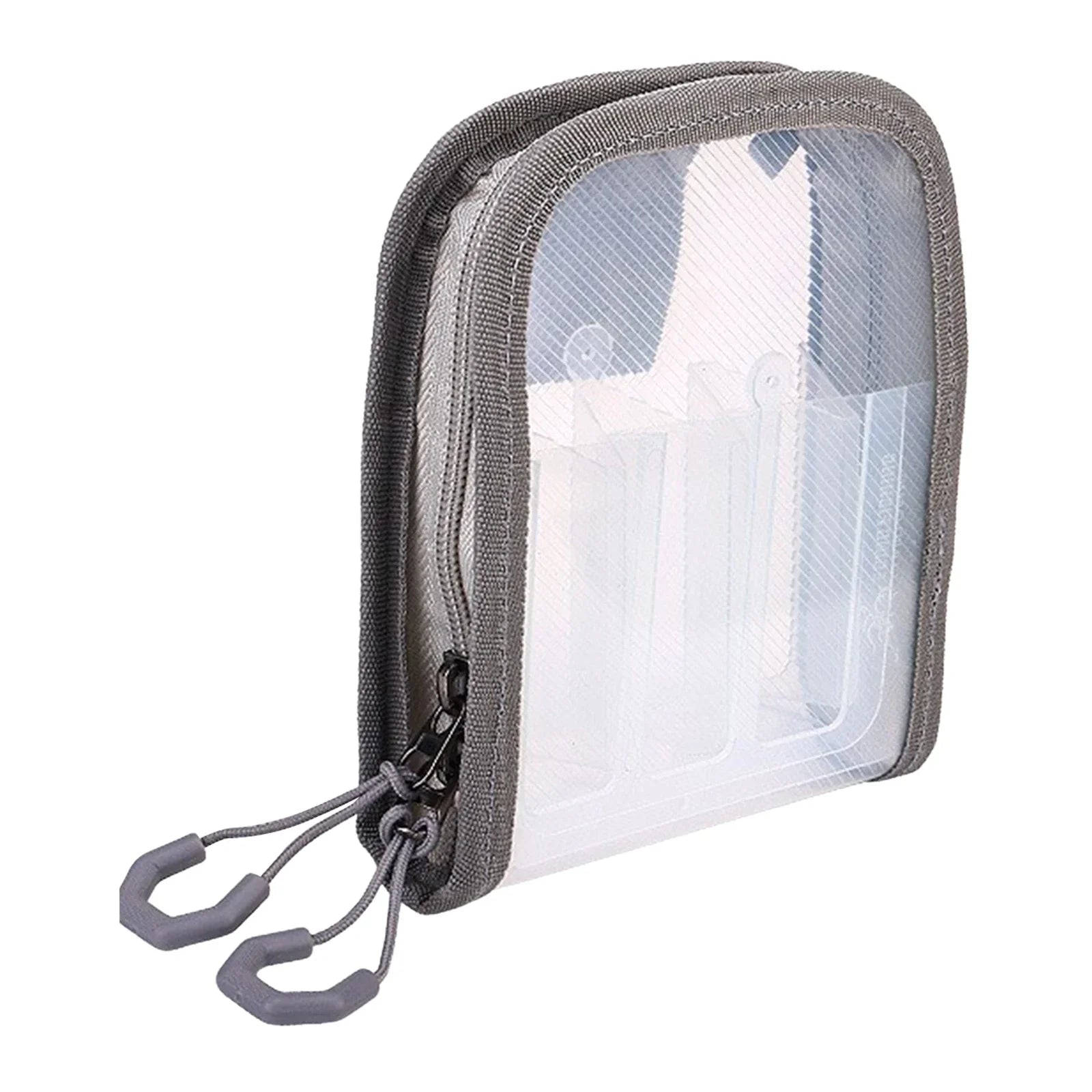 Lure Fishing Gear Storage Bag 6 Grid Portable Squid Jig Hook Case