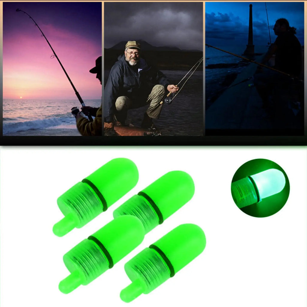 Fishing Rod Light with Bell – Durable Clip Night Fishing Light 20PCS
