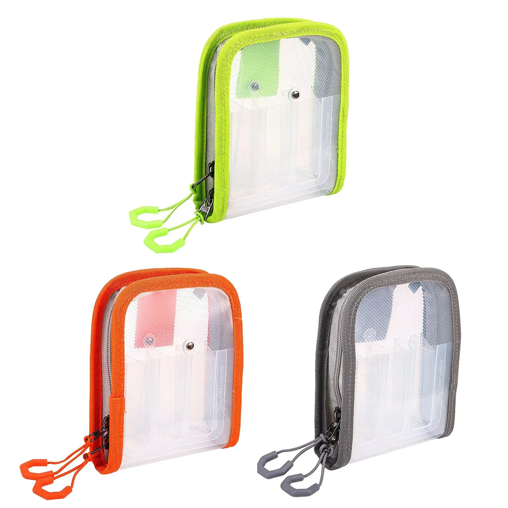 Lure Fishing Gear Storage Bag 6 Grid Portable Squid Jig Hook Case