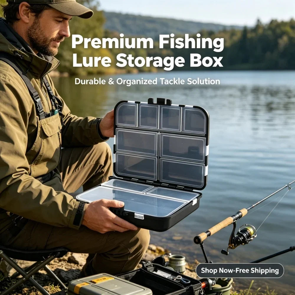 Fishing Accessories Storage Box Double Sided Bait Hook Carp Luya Gear