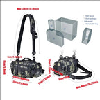 Fishing Tackle Bag with Shoulder Strap – Fresh & Saltwater