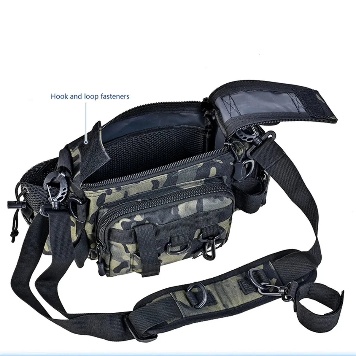 Fishing Tackle Bag with Shoulder Strap – Fresh & Saltwater