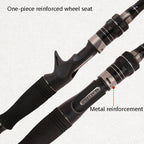 Carbon Telescopic Luya Rod Short Section Fishing Throwing Rod, 1.8m, 2.1m, 2.4m, 2.7m, 3.0m, 3.3m, 3.6m