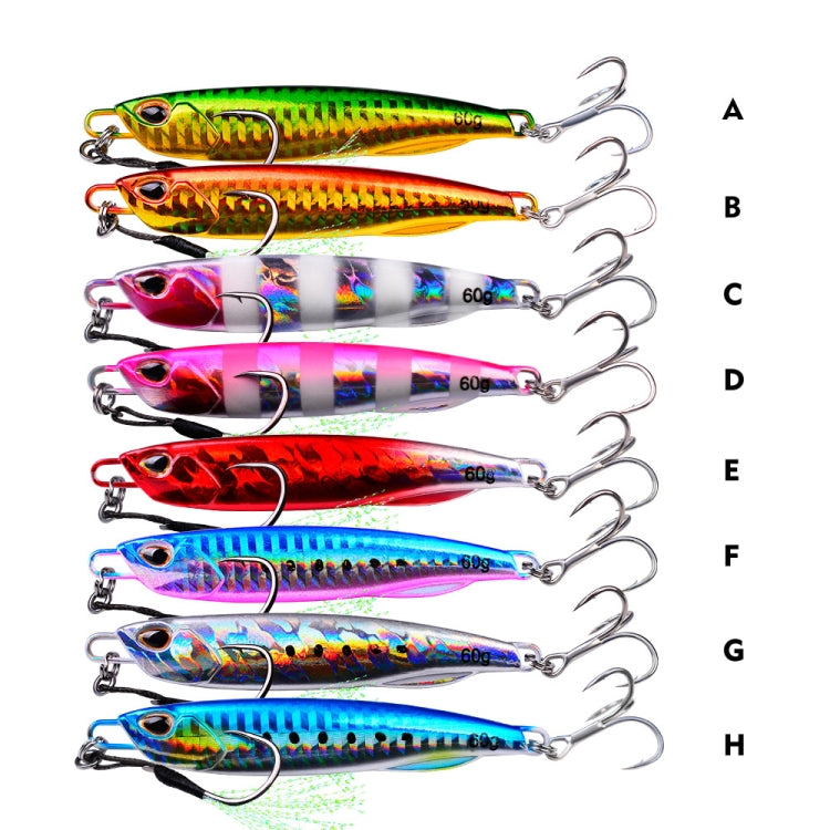 PROBEROS LF103 Simulation Metal Sea Fishing Bait, 10g, 15g, 20g, 30g, 40g, 50g