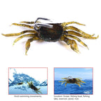 3 PCS HENGJIA SO068 Submerged Crab Hook Anti-hanging Bottom Ice Fishing Bait, 8cm 19g 1, 8cm 19g 2, 8cm 19g 3, 10cm 30g Orange, 10cm 30g Green, 10cm 30g Gray