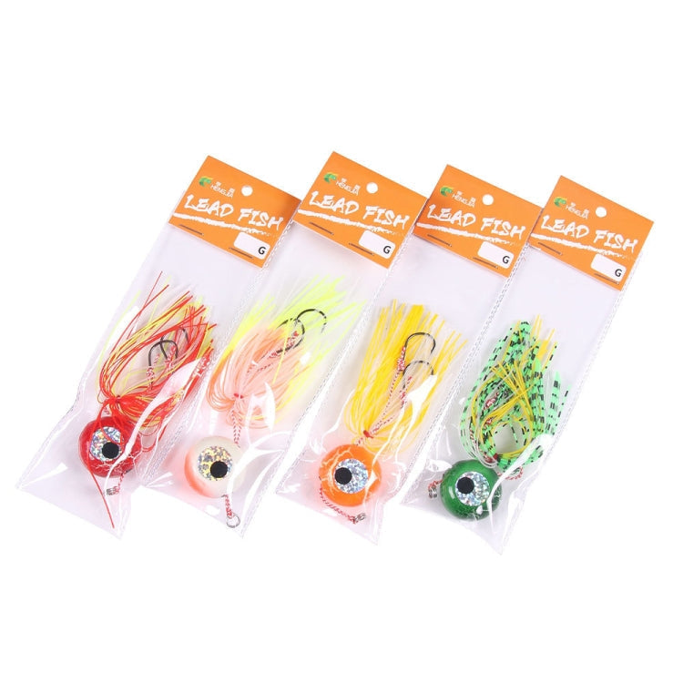 HENGJIA Bearded Guy Lead Sinker Big Head Lead Bait Sea Fishing Hook, 20G, 40G, 60G, 80G, 100G, 120G