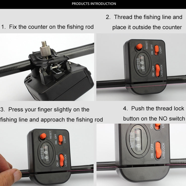 Machinery Manual Fish Line Length Counter, Fish Line Length Counter