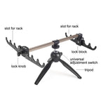 LEO 28066 Ice Fishing Triangle Battery Bracket Rod Rack Fishing Tackle, LEO 28066