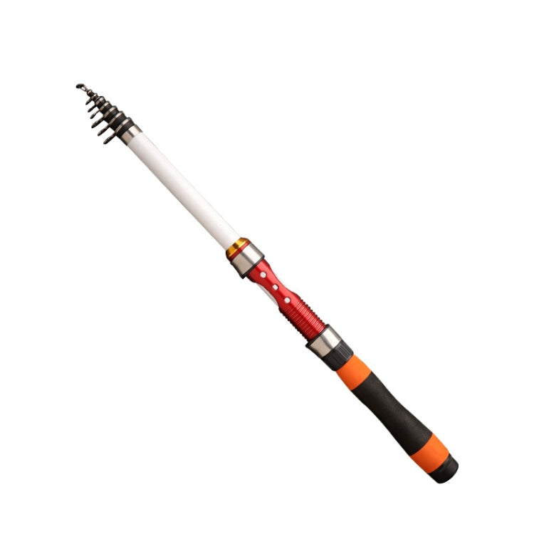 Soft Tailed Small Rod Retracting Short Raft Fishing Rod, 1.8m, 2.1m, 2.4m, 2.7m, 3.0m