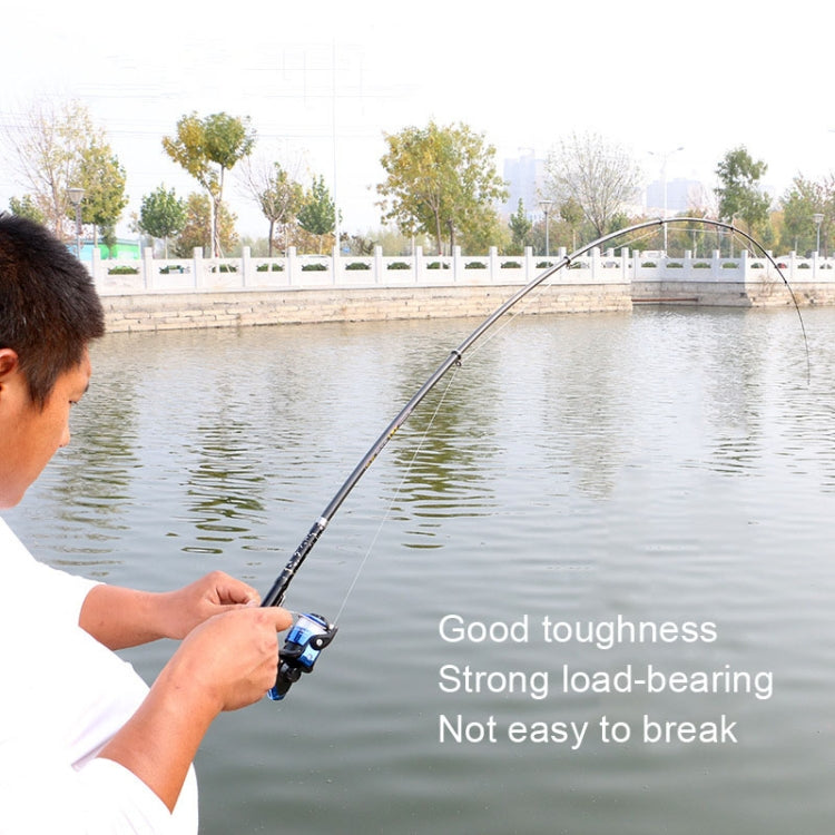 ZHANLANGWANG Carbon Throwing Pole Mini Short Rock Fishing Rod, 1.8m, 2.1m, 2.4m, 2.7m, 3.0m, 3.6m