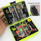 Rock Fishing Combination Set Outdoor Fishing Supplies Fishing Gear Accessories, 184 PCS / Set