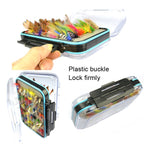 Outdoor Fishing Tackle Box Fly Hook Bait, 64 PCS / Set