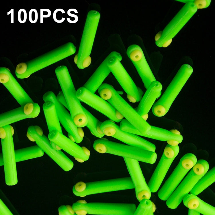 100 PCS SXP01 Dual CoreSilicone Floating Seat Fishing Accessories, Size:, Small, Medium, Large